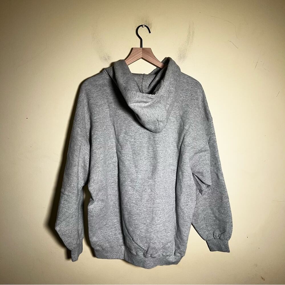 VNTG NIKE Embroidered felt letter 90s hoodie XL - Picture 7 of 7